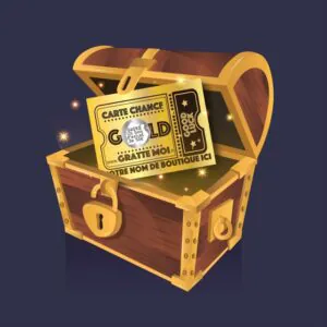 LE Golden ticket - ticket à gratter à l'unité