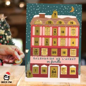 Famille - Calendrier de l'Avent - 24 défis avant Noël pour les enfants et les parents